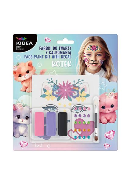 ΠΑΣΤΙΛΙΕΣ KIDEA 700392 ΠΡΟΣΩΠΟΥ KITTY