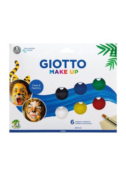 ΠΑΣΤΙΛΙΕΣ GIOTTO ΠΡΟΣΩΠΟΥ MAKEUP CLASIC set 6X5ml 4762