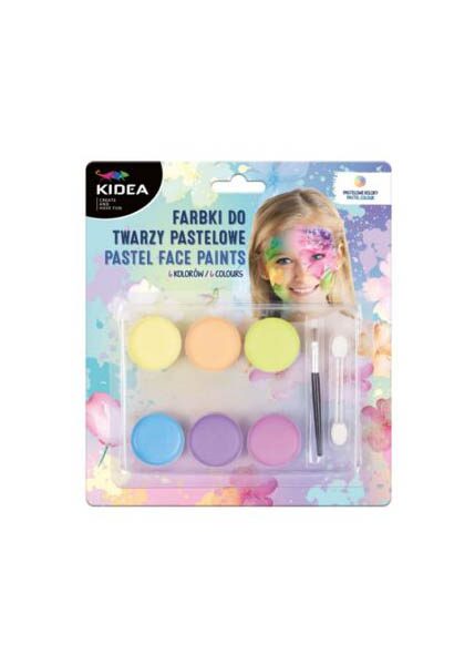 ΠΑΣΤΙΛΙΕΣ KIDEA 085422 ΠΡΟΣΩΠΟΥ 6τεμΧ3,4g PASTEL