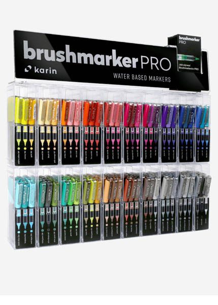 ΜΑΡΚΑΔΟΡΟΣ KARIN BRUSHMARKER PRO