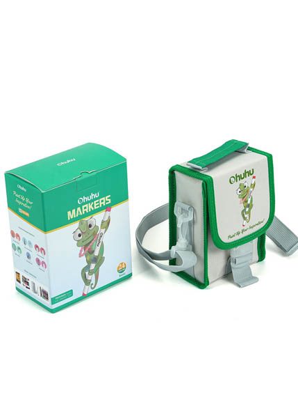 ΜΑΡΚΑΔΟΡΟΙ OHUHU HONOLULU ALCOHOL SET BASIC COLOURS BRUSH & CHISEL 24TEM.