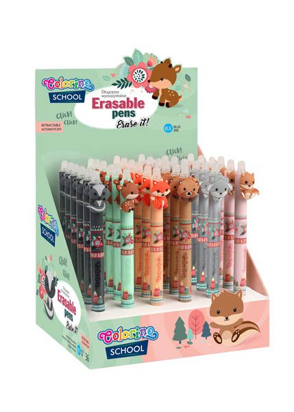 ΣΤΥΛΟ ΠΟΥ ΣΒΗΝΕΙ ΜΕ ΚΟΥΜΠΙ  0,5mm  FOX