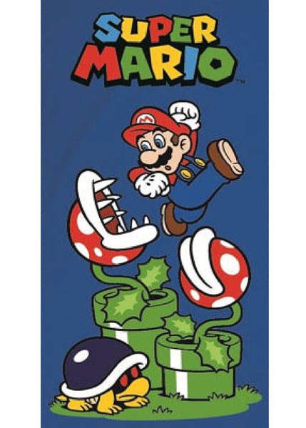 ΠΕΤΣΕΤΑ ΘΑΛΑΣΣΗΣ MICROFIBER SUPER MARIO 140x70cm