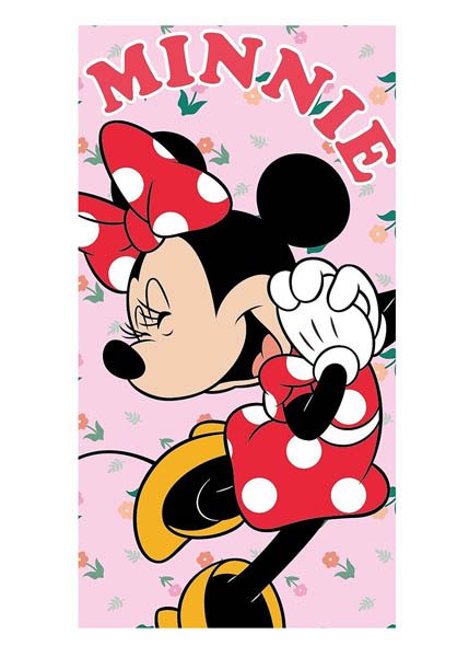 ΠΕΤΣΕΤΑ ΘΑΛΑΣΣΗΣ MICROFIBER MINNIE MOUSE 140x70cm