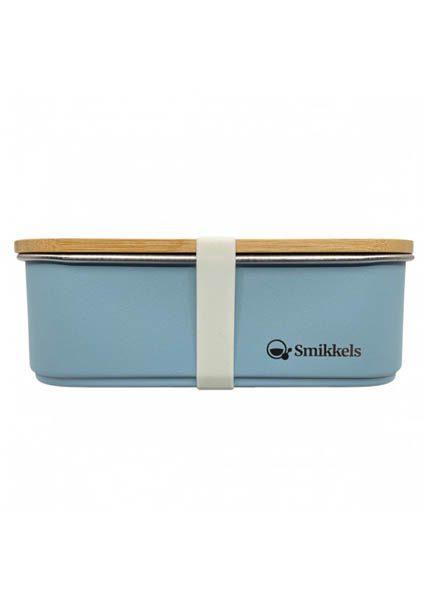 ΦΑΓΗΤΟΔΟΧΕΙΟ SMIKKELS ΜΕ ΚΑΠΑΚΙ ΑΠΟ BAMBOO 900ml ΓΑΛΑΖΙΟ