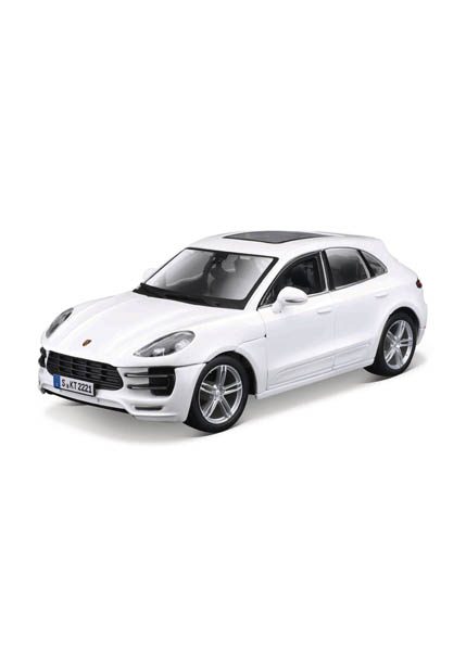 ΜΕΤΑΛΛΙΚΗ ΜΙΝΙΑΤΟΥΡΑ BBURAGO 1:24 PORSHE MACAN WHITE