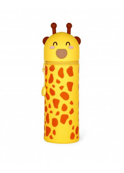 LEGAMI ΚΑΣΕΤΙΝΑ SOFT SILICON PENCIL CASE 2 IN 1 KAWAII GIRAFFE KA0017
