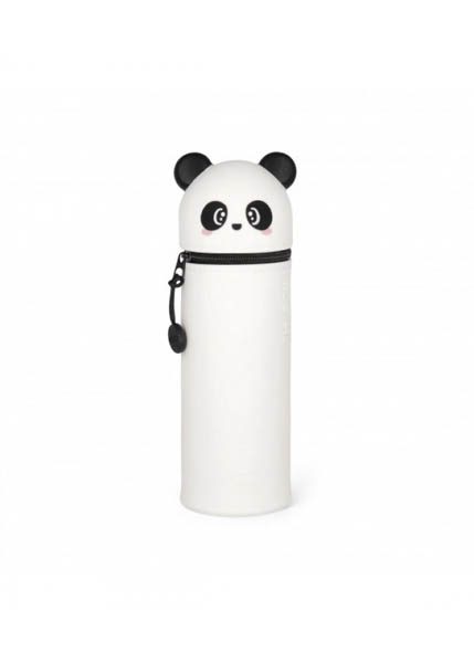 LEGAMI ΚΑΣΕΤΙΝΑ SOFT SILICON PENCIL CASE 2 IN 1 KAWAII PANDA KA0010