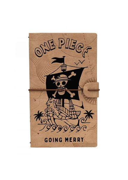 ΤΑΞΙΔΙΩΤΙΚΟ ΤΕΤΡΑΔΙΟ ΔΕΡΜΑΤΙΝΗ NETFLIX ONE PIECE GOING MERRY (Anime Collection)