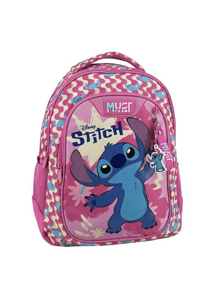 ΣΑΚΙΔΙΟ ΠΛΑΤΗΣ MUST STITCH PINK 3ΘΗΚΕΣ 565794