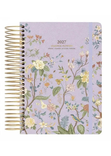 KOKONOTE MUSE SEASOAL FLOWERS ΗΜΕΡΗΣΙΟ ΗΜΕΡΟΛΟΓΙΟ 2027 17,5x21,5cm